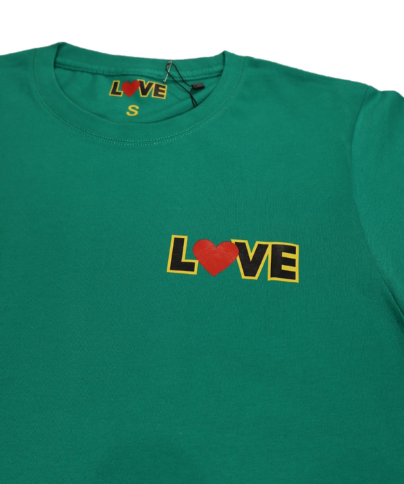 Women's LOVE T-shirt (Green)